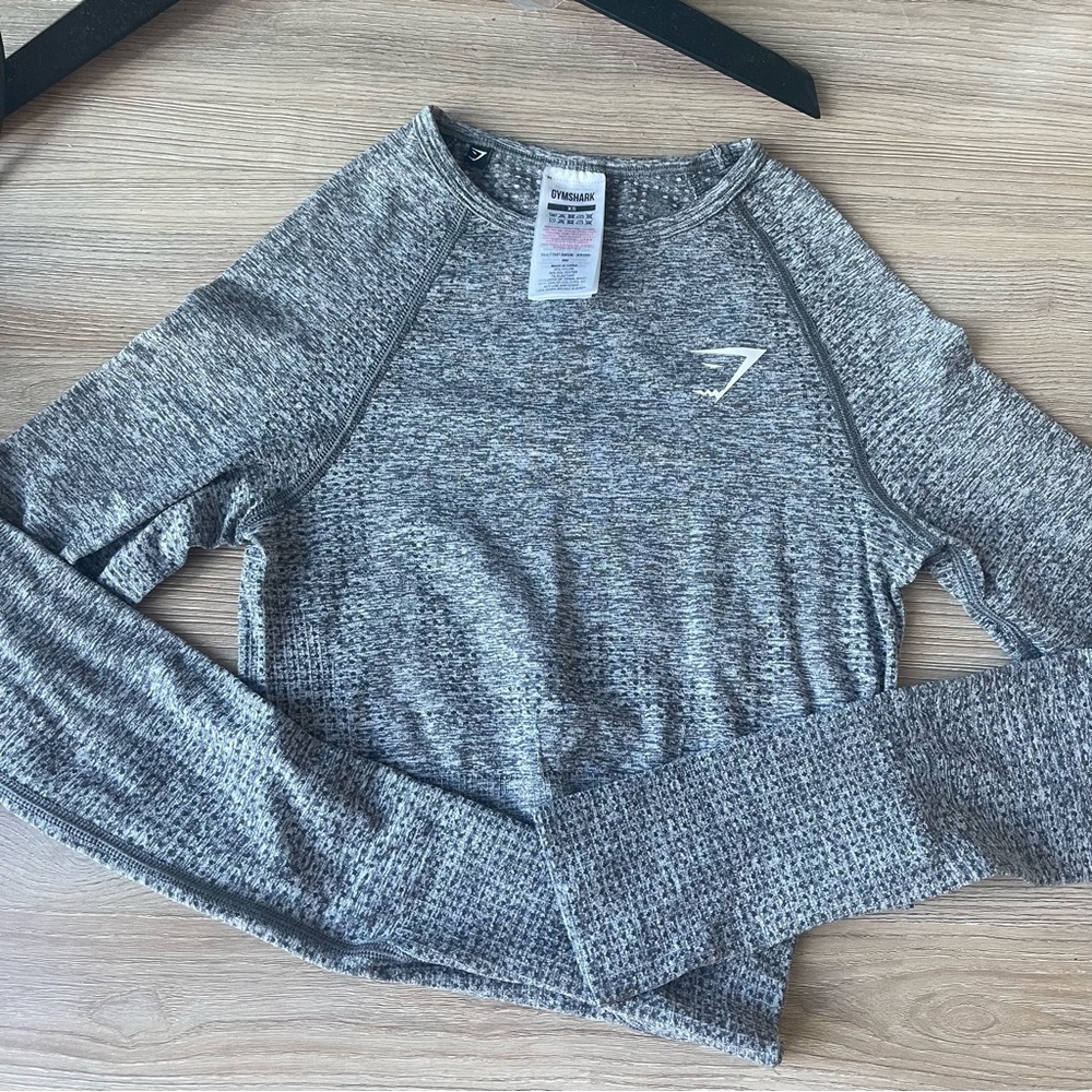 Gymshark Long Sleeve Athletic crop Top
